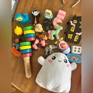 Toy Bundle. Peppa, Mcdonalds Ghost Plush, Halloween, True Balance My Little Pony